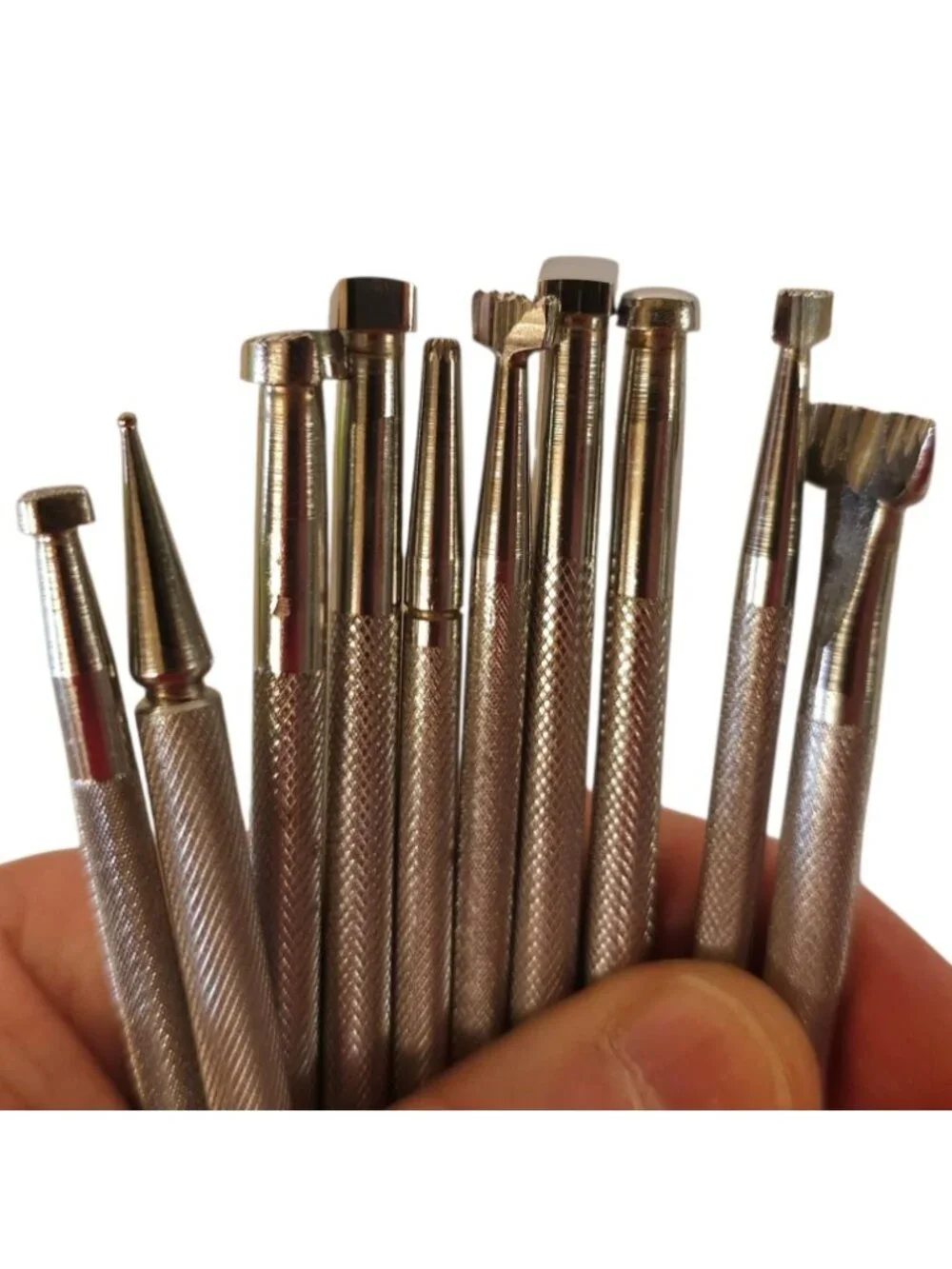 Craftool Co Leather Stamping Tools Leathercraft Stamp Punches Lot Of 10